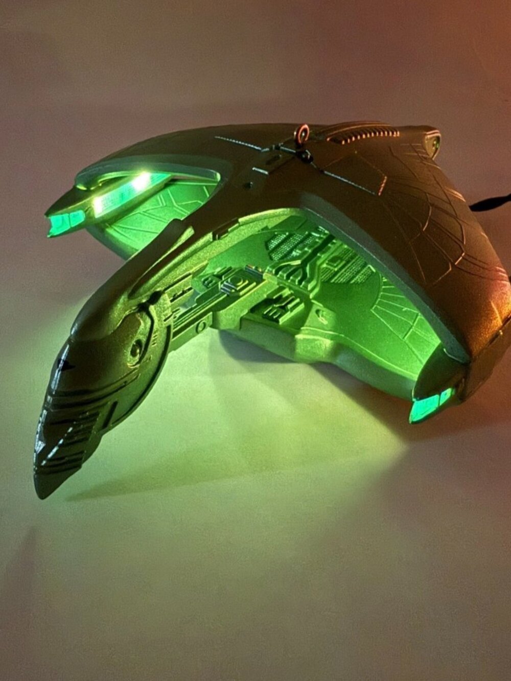 Vintage 1995 Hallmark Star Trek Romulan Warbird Keepsake Ornament